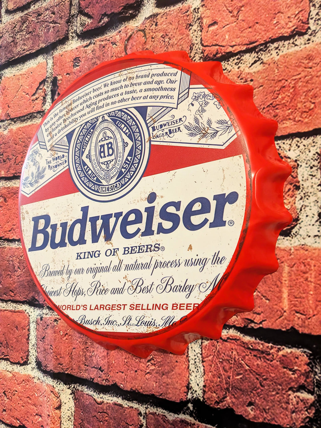 Retro Inspired Vintage Style Beer Retro Sign 14" | Mancave Garage Bar Patio Home Decor