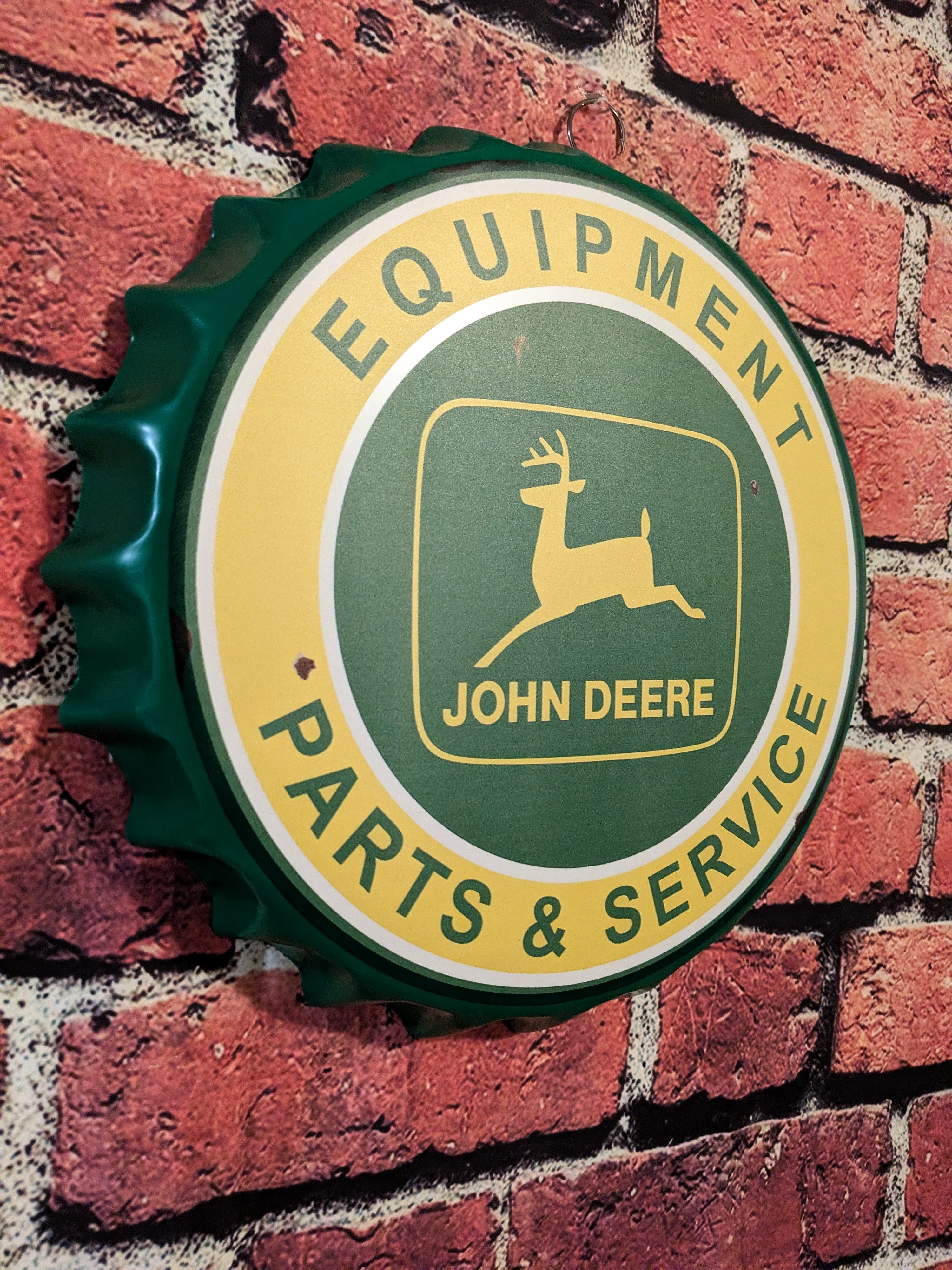 Retro Inspired Lawnmower Tractor Equipment Sign 14" | Mancave Garage Bar Patio Home Decor