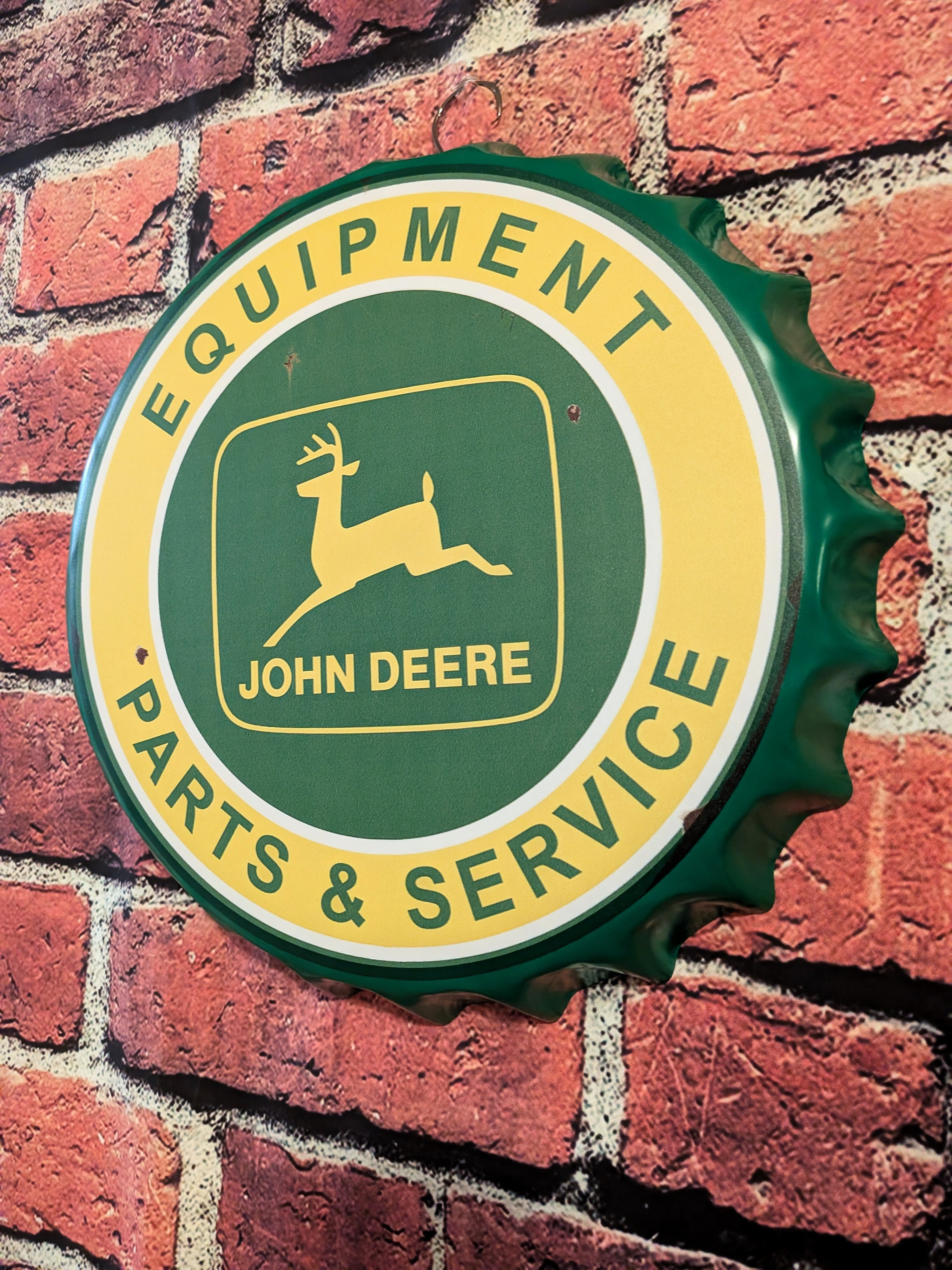 Retro Inspired Lawnmower Tractor Equipment Sign 14" | Mancave Garage Bar Patio Home Decor
