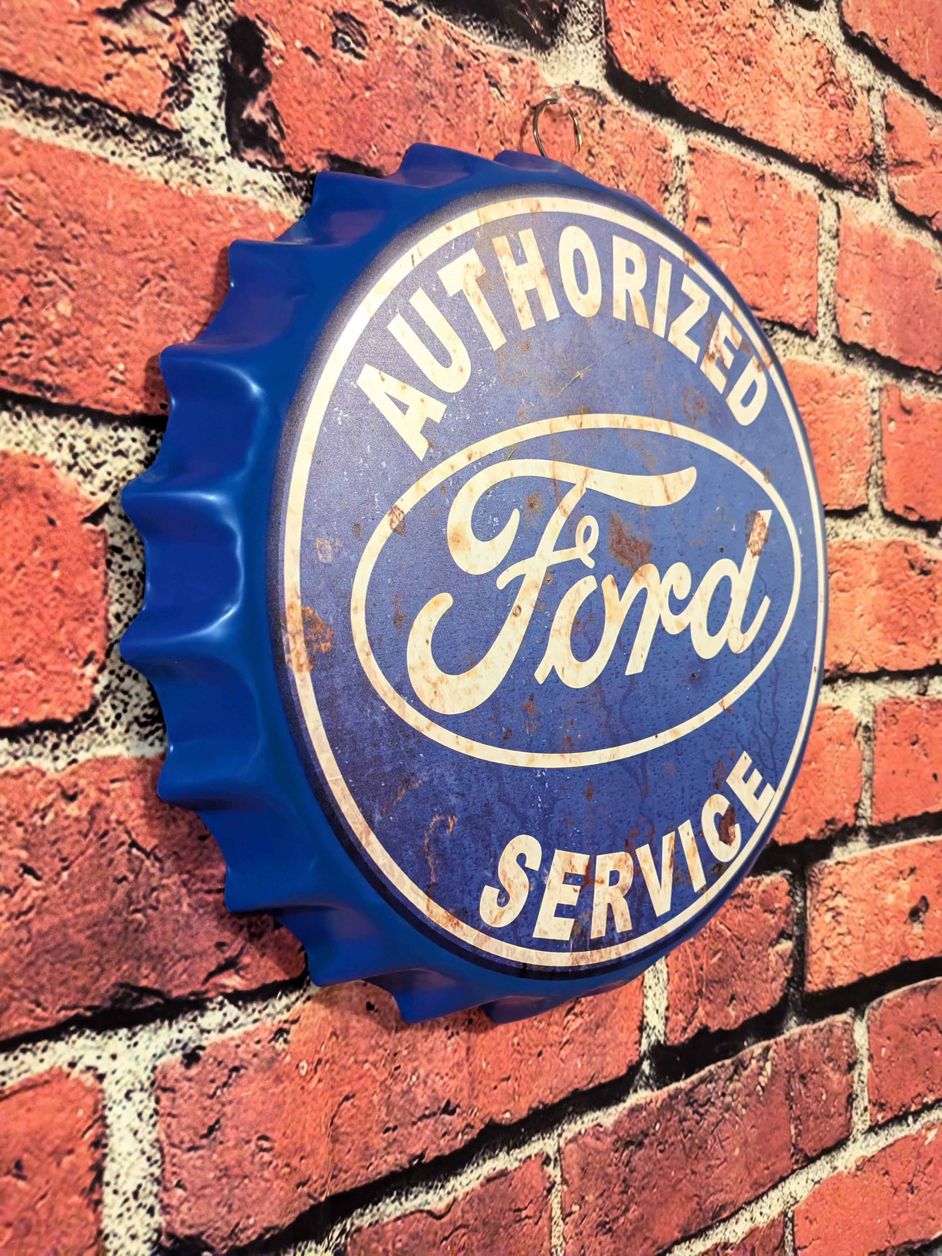 Retro Vintage Inspired Truck Service Sign 14" | Mancave Garage Bar Patio Home Decor
