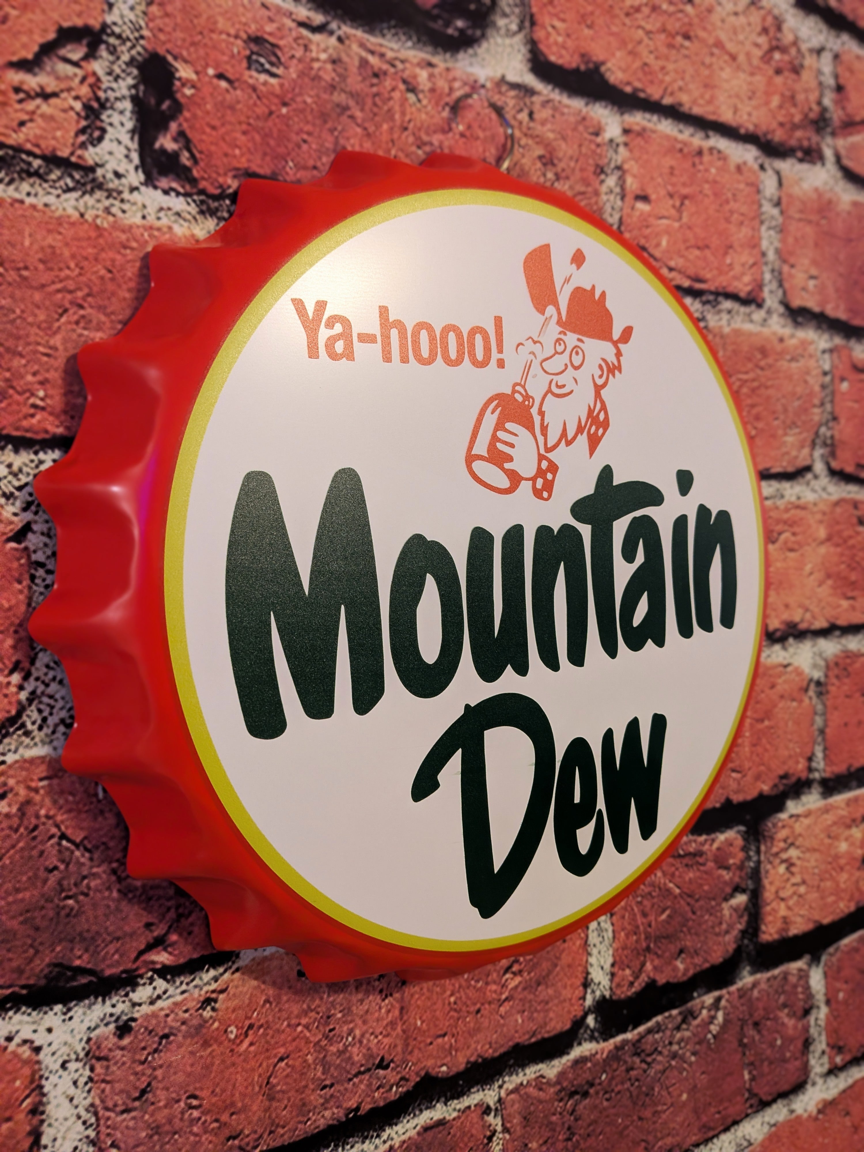 Retro Inspired Vintage Style Soda Sign 14" | Mancave Garage Bar Patio Home Decor