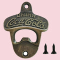 Coca-Cola Bottle Opener Wall Mount | Mancave Garage Bar Patio Home Decor