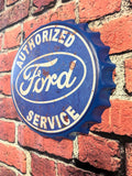 Retro Vintage Inspired Truck Service Sign 14" | Mancave Garage Bar Patio Home Decor