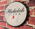 Retro Inspired Michelob Ultra Beer Bottle Cap Sign 14" | Mancave Garage Bar Patio Home Decor